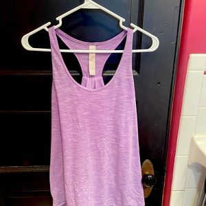 Purple athletic tank top/shirt